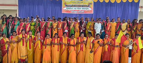 ಕನ್ನಡ ಭಾಷೆಯನ್ನು ಉಳಿಸಿ ಬೆಳೆಸುವ ನಿಟ್ಟಿನಲ್ಲಿ ನಾವು ಒಗ್ಗೂಡಬೇಕು:ಬಿ.ಎಂ.ಗೋವಿಂದರಾಜು