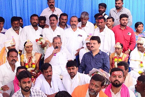 Davangere, Durgambika, mass wedding,