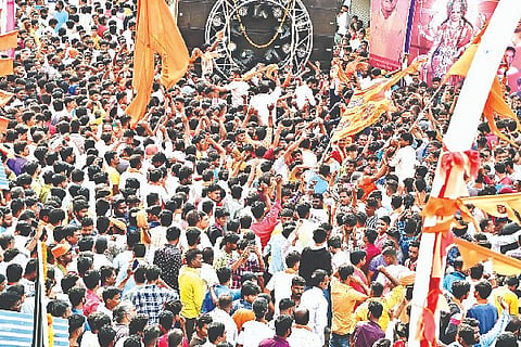 Davangere, Public Vijayadashami, Shobhayatra,