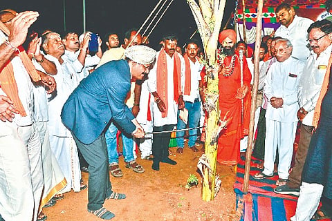Davangere, Vijayadashami, Ambuchchedana,