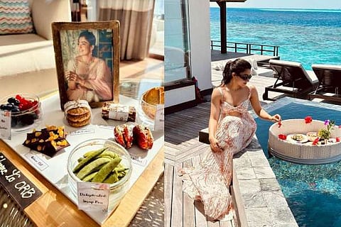 Rashmika in Maldives
