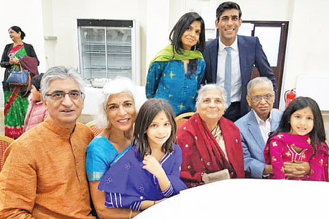 Rishi Sunak Family