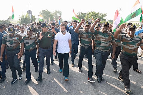 rahul gandhi bharath jodo yatre
