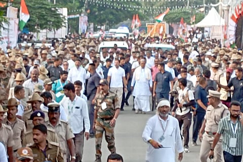 rahul gandhi padayatre mysuru