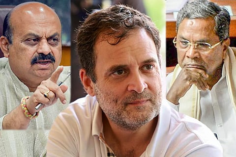 rahul gandhi siddaramaiah bommai