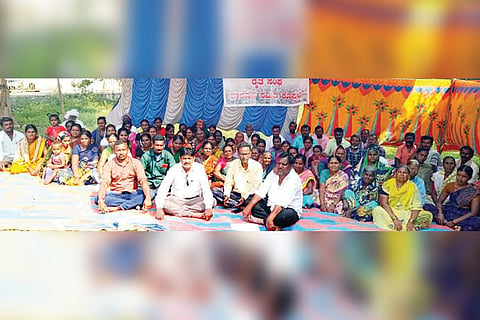 031122 Koppal Prantha Raitha Sangha Protest