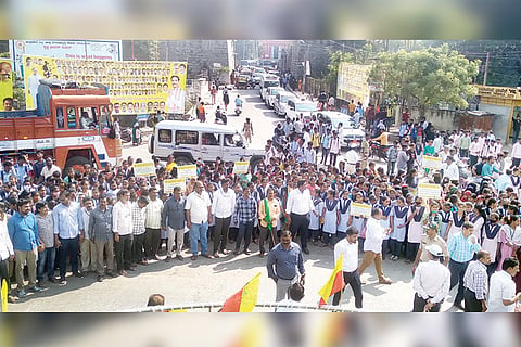 091122 Raichur Voter List Revision Awareness Jatha