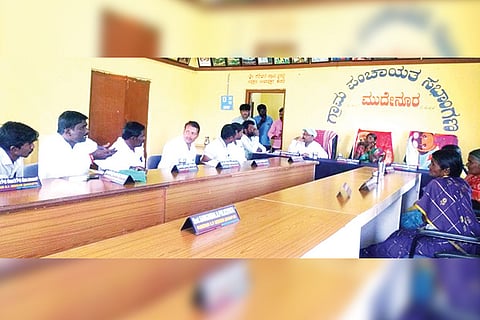 101122 Mudenuru Gramapanchayat General Meeting