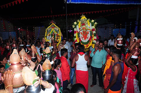 ಮಾರಿಕಾಂಬ ದೇವಿಯ ವೈಭವದ ಕುಂಭೋತ್ಸವ