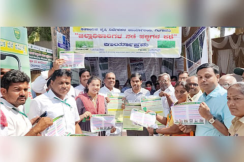 19112022 gangavathi dc visit village