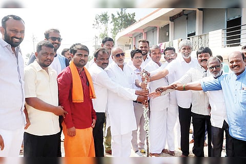 191122 Sindhanuru Road Work Bhoomi Pooja