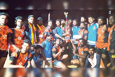 221122 Kotturu Hoysala Team Kabbaddi First
