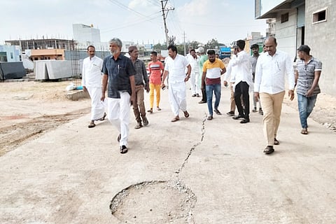25112022 Sindhanoor road repair