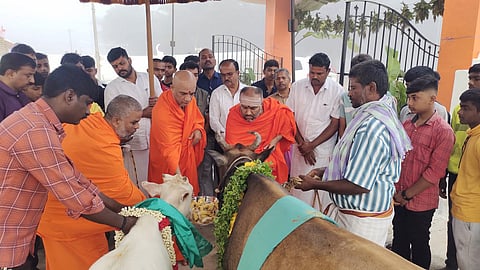 ಕರ್ಮದಿಂದ ಮುಕ್ತಿ ಪಡೆಯಲು ಗೋಪೂಜೆ ಅಗತ್ಯ: ಚುಂಚಶ್ರೀ