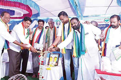 281122 Budihala Inauguration of warehouse