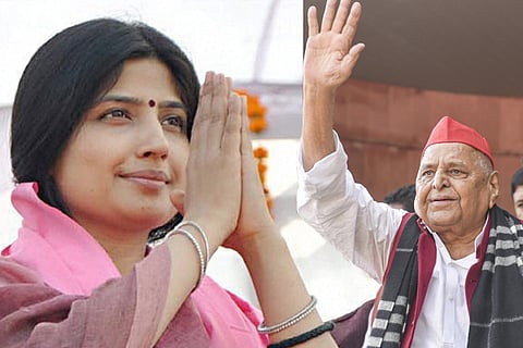 Dimple Yadav Mulayam Singh Yadav