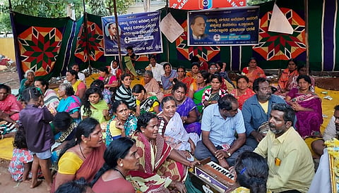 ' protest has ended
