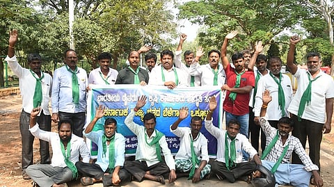 Raitha Sangha Protest