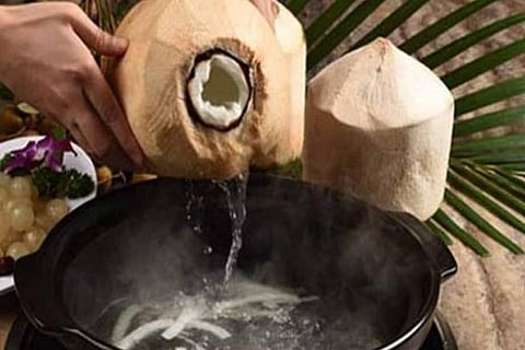 coconut water