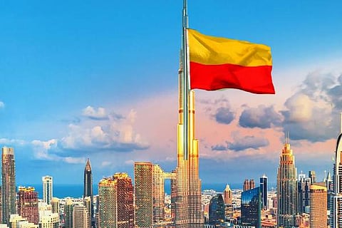dubai kannada flag