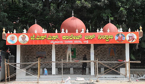 mysore bus shelter