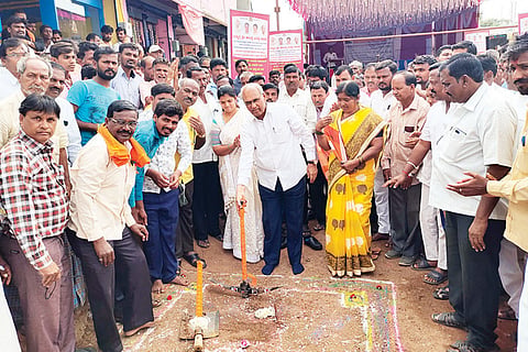 101222 Hirevankalakunta Minister Bhoomipooja