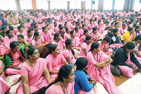 121222 Hospet District convention of Asha workers