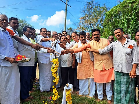 ಗುತ್ತಿಗೆದಾರರು ಗುಣಮಟ್ಟ ಕಾಪಾಡಲು ಆದ್ಯತೆ ನೀಡಬೇಕು: ಕೆ.ಎಂ.ಶಿವಲಿಂಗೇಗೌಡ