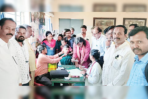 191222 Gangavati Medical Camp for Handicapped Children