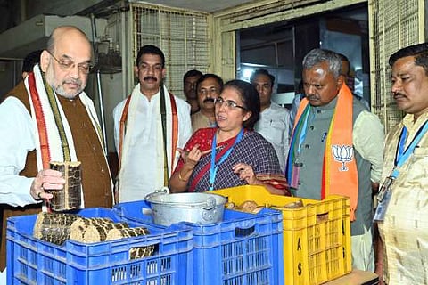 Amith Sha Visit Adamya Chethana