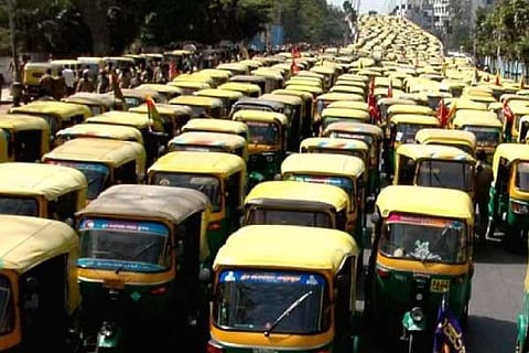 Auto drivers strike in Bengaluru on December 29 demanding fulfillment of various demands