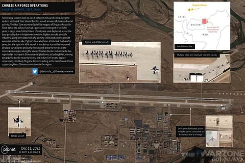 Chinese dual-use airport close to Arunachal witnesses buildup