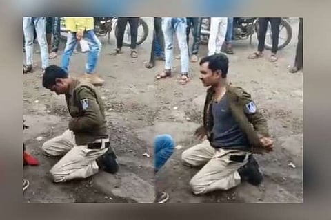 #Drink #Police #Uniform #Harda #MadhyaPradesh #ViralNews #ViralVideo