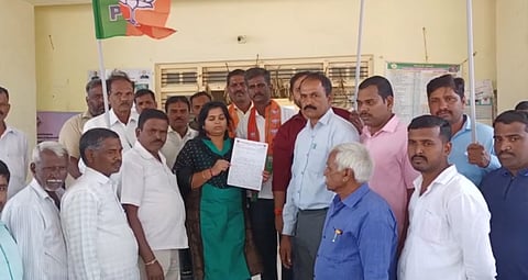 ಕೆಪಿಸಿಸಿಅಧ್ಯಕ್ಷ ಡಿ.ಕೆ.ಶಿ ಹಾಗೂ ಪಾಕಿಸ್ತಾನದ ವಿದೇಶಾಂಗ ಸಚಿವ ಬಿಲವಾಲ್ ಬುಟ್ಟೋ ಹೇಳಿಕೆ ಖಂಡಿಸಿ ಪ್ರತಿಭಟನೆ