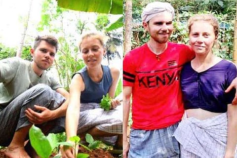 #Russian #Couple #Kannur #Agricuture