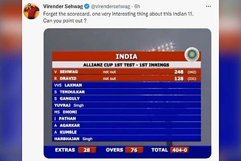 #VirenderSehwag #INDvsPAK #TestCricket #Fans #ViralPhoto