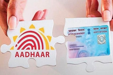 aadhar pan link