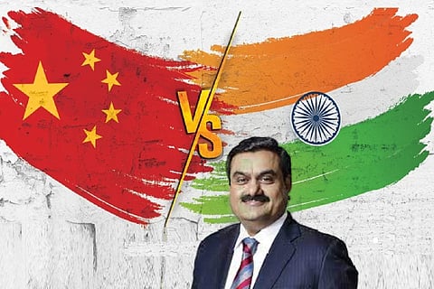 india china adani