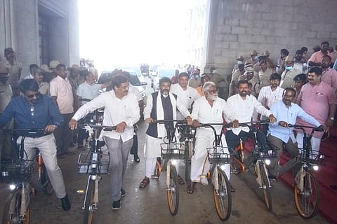 mla session bicycle belgaum
