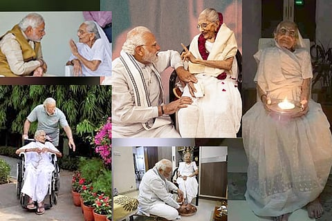 modi heeraben