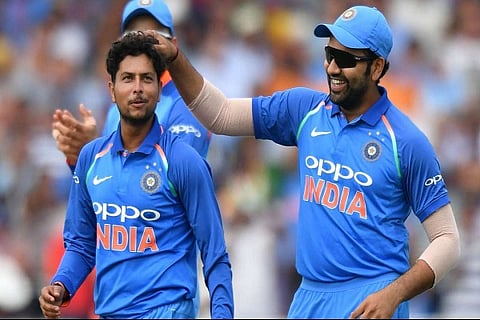 rohit shrama kuldeep yadav