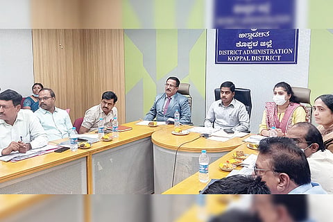110123 Koppal Monitoring progress of Kotpa implementation