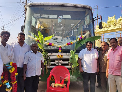 ಬಸ್ ಸಂಚಾರದ ಮಾರ್ಗ ವಿಸ್ತರಣೆ: ಸಿ.ಎನ್.ಬಾಲಕೃಷ್ಣ