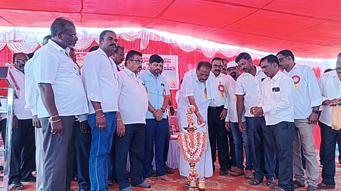ಕಟ್ಟಡ ಕಾರ್ಮಿಕರ ಸಮಾವೇಶ