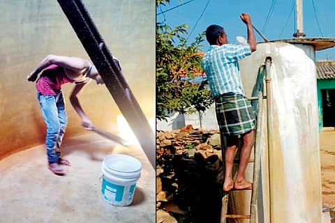 Chitradurga, clean, water tank, livestock,