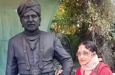 Dr Vishnuvardhan Memorial - Bharathi Vishnuvardhan