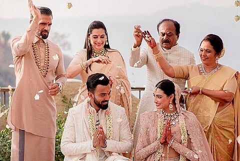 K L Rahul and Athiya Shetty 1