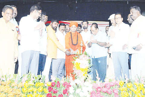 ಸಿದ್ದರಾಮೇಶ್ವರ ವಚನ ಕ್ರಾಂತಿಯ ಶರಣ: ನಗರ ಶಾಸಕ ಜಿ.ಬಿ.ಜ್ಯೋತಿಗಣೇಶ್ ಬಣ್ಣನೆ
