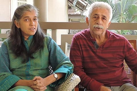 Naseeruddin Shah and Ratna Pathak Shah