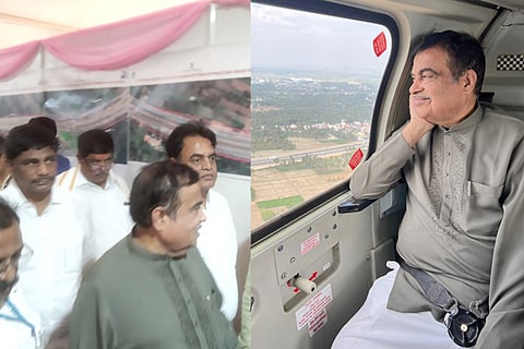 Nitin Gadkari Bangalore-Mysore highway